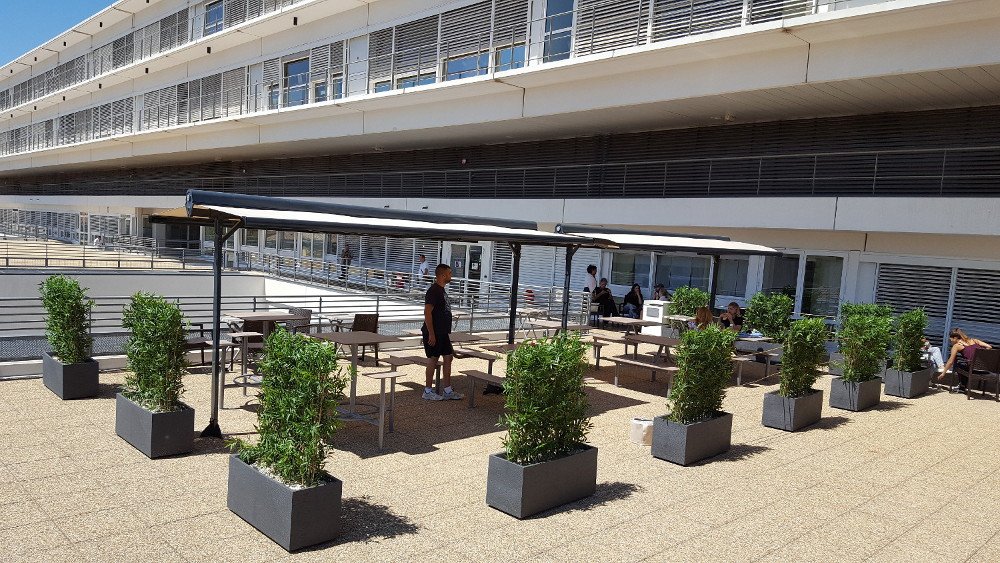 store terrasse double pente ici store