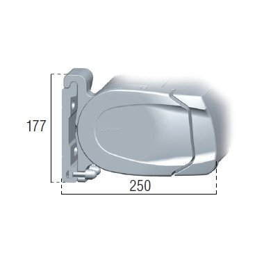 Encombrement façade storbox 400