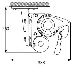 Encombrement plafond texrpo